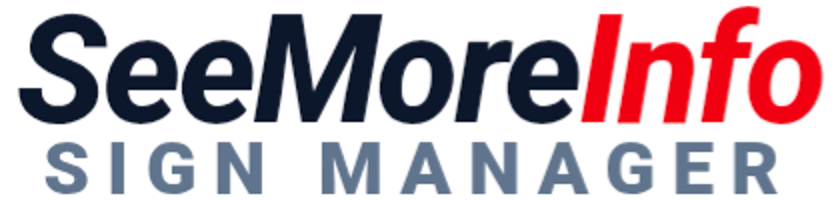 SeeMoreInfo - Sign Manager